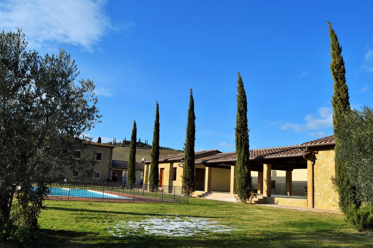 Vila Le Checche Pienza Exteriér fotografie